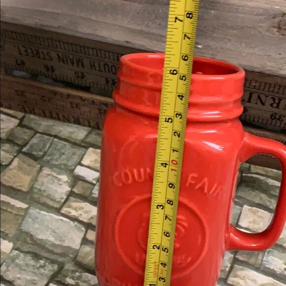 Country fair drinking jar - Picture 8 of 8